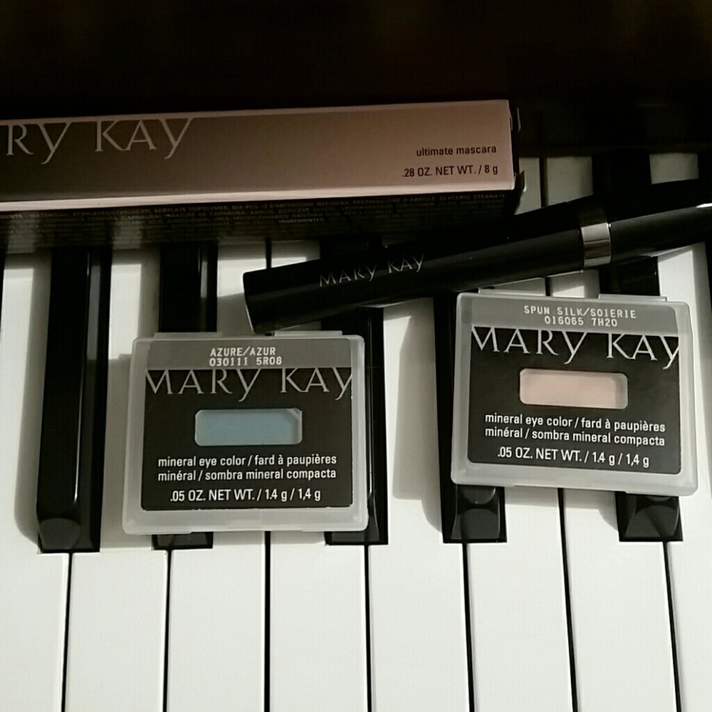 Mary Kay eye colors and mascara